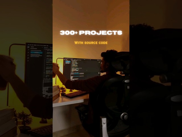 300+ Projects with source code | Project Ideas | Charan_techstudio