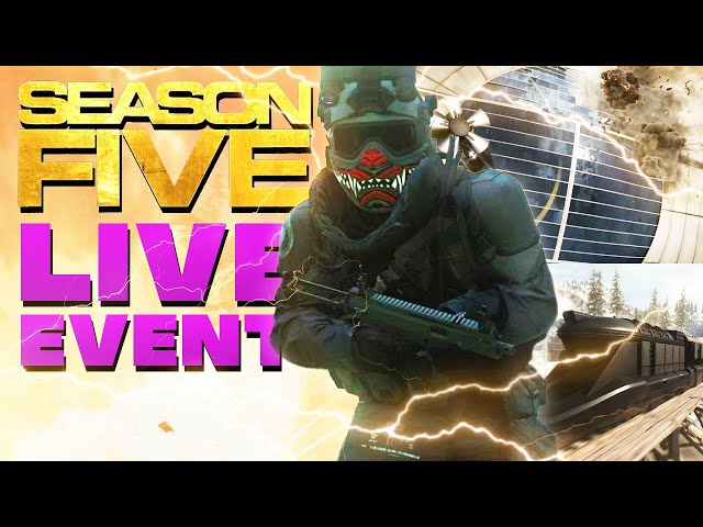 Warzone Season 5 LIVE EVENT and Call of Duty Modern Warfare Update (AN 94, ISO, New Maps, and More!)