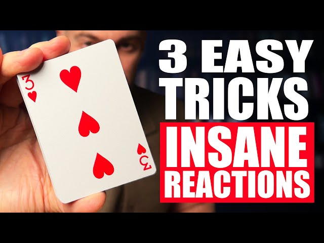 3 EASY Card Tricks You Can Learn in 5 MINUTES! (2026)