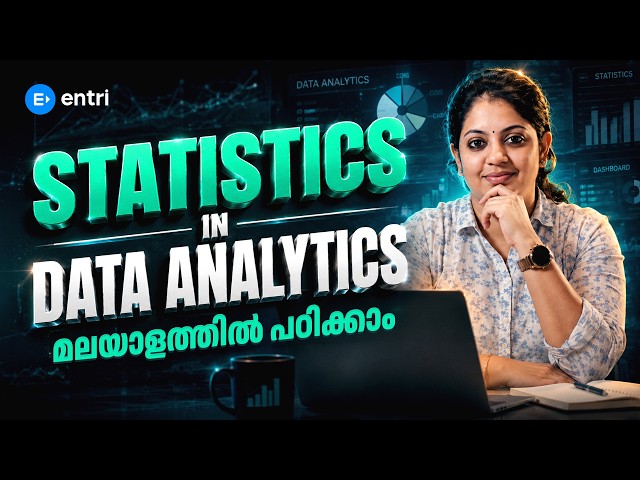 Statistics for Data Analytics Full Course Malayalam | Data Science Beginners Tutorial