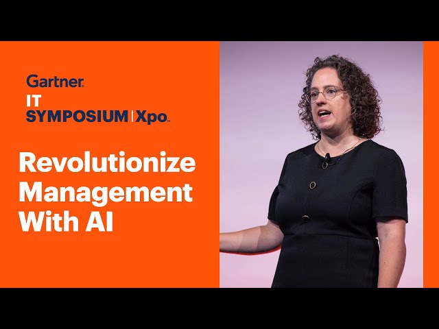 AI-Augmented Executives and Workforces Will Revolutionize Management l Gartner IT Symposium/Xpo
