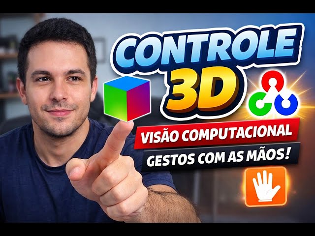 Manipulação de Objeto 3D por Gestos com Webcam