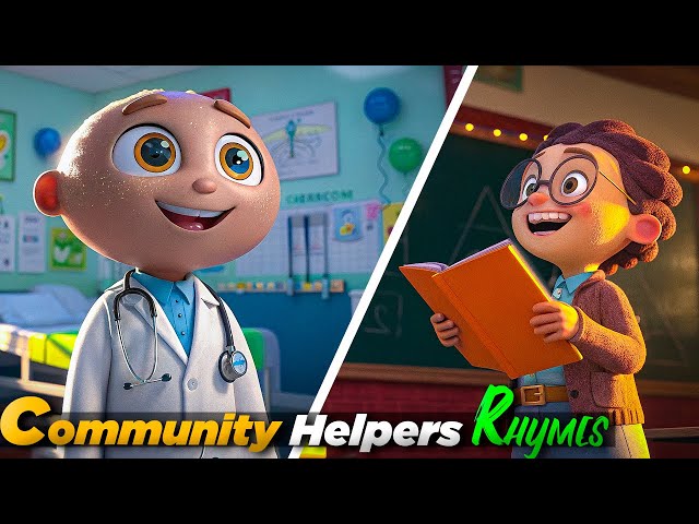 Community Helpers 2 | Kids Nursery Rhymes & Cartoon Songs #nurseryrhymes #kidscartoon @CoComelon‬