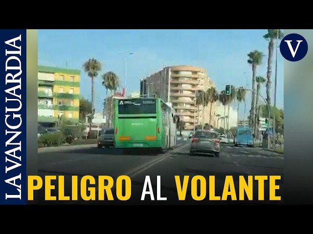 Detenida una conductora de autobús por conducción temeraria