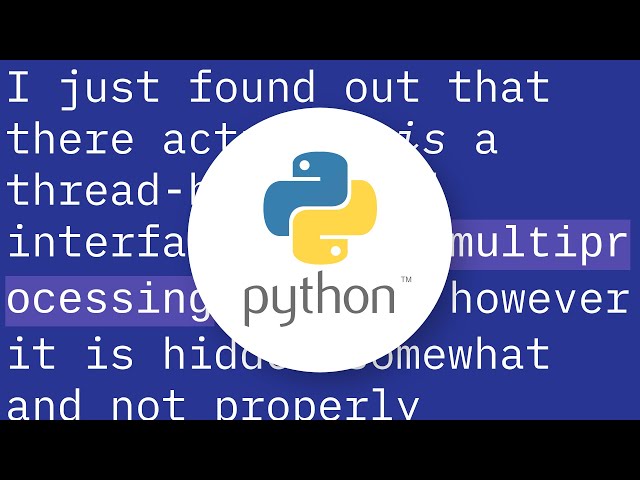 Threading pool similar to the multiprocessing Pool?