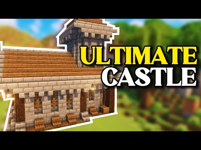 Quick and Easy Minecraft Village Castle | Minecraft Castle Tutorial⚒️