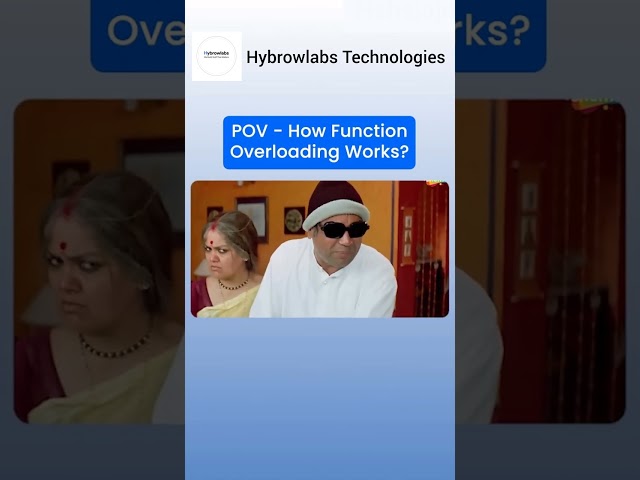 When your boss tells you how function overloading works... for the 10th time!🤯 #shorts #shortvideo