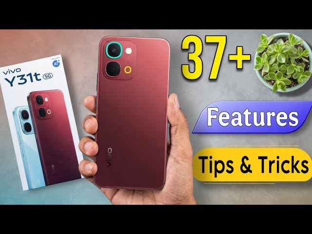 vivo y31t 5g tips & tricks | Vivo Y31t 37+ Hidden Features You Should Try