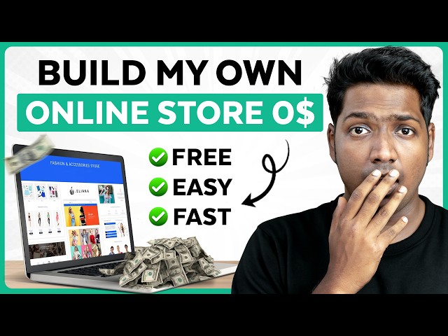 How I Built My Online Store With $0 in 2026 😱