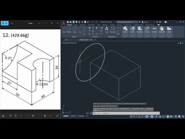 AutoCAD Tutorial 45