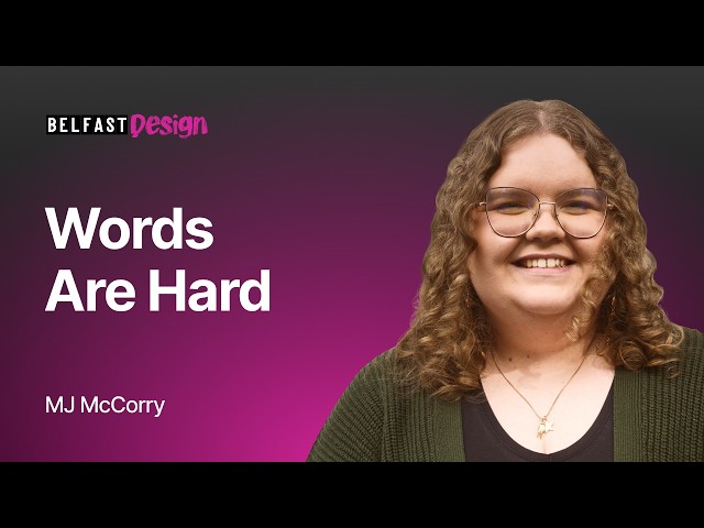 Words are Hard by MJ McCorry