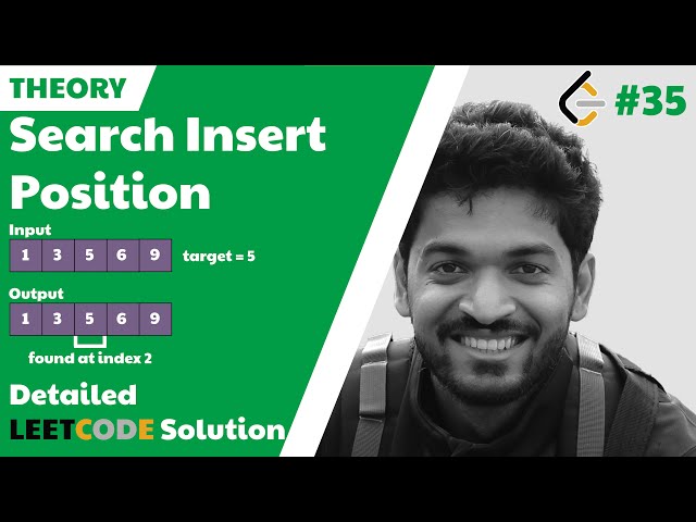 19. Search Insert Position Theory (LeetCode #35)