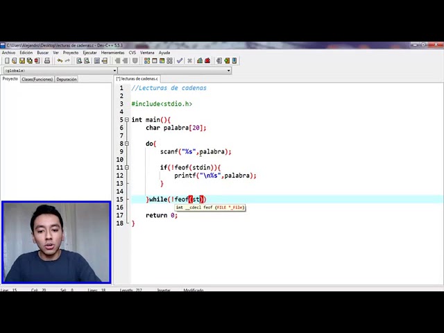 Cadenas de caracteres en C