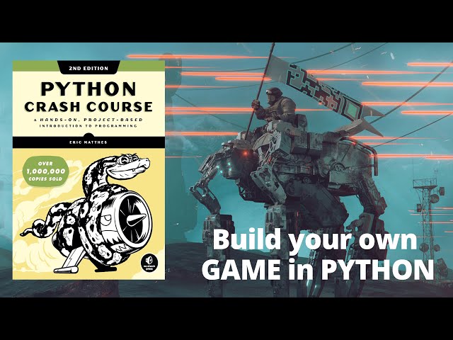 Building a Space Invader Game in Python 1/3: Python Crash Course - Episode 12