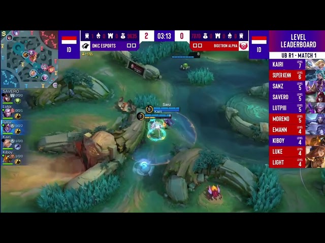 0NIC ID VS BTR ID GAME Snapdragon Mobile Challenge Finals Playoffs | Season ke-6 | Hari 4