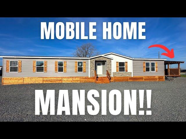 BEST SELLING Floor Plan w/ Outdoor Kitchen - Massive Double Wide Tour