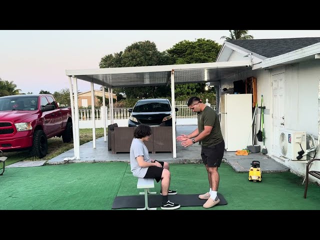 Lower Back ROM Assessment: Trunk Flexion Test