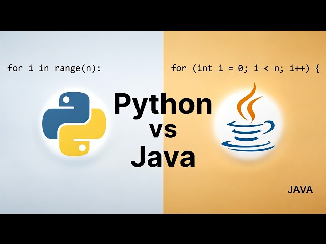 Python vs Java — The Real Differences