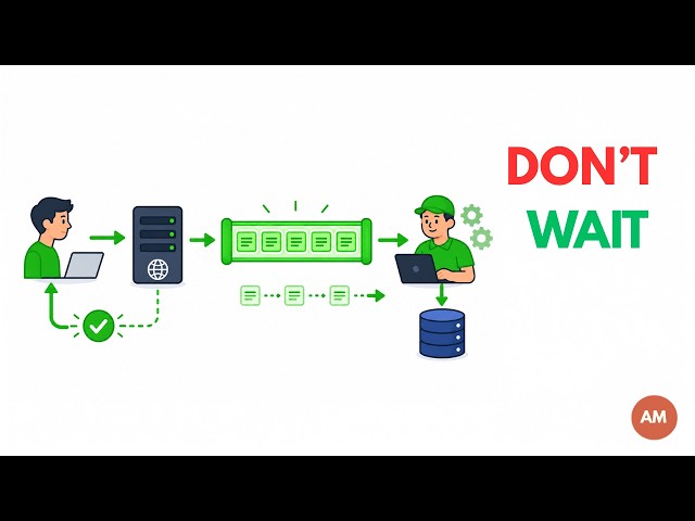 How Message Queues Make Websites Faster | Node.js Demo