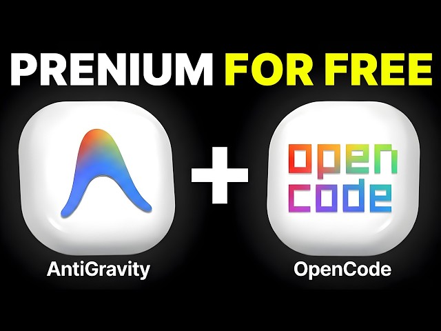 OpenCode + AntiGravity is INSANE!  🤯