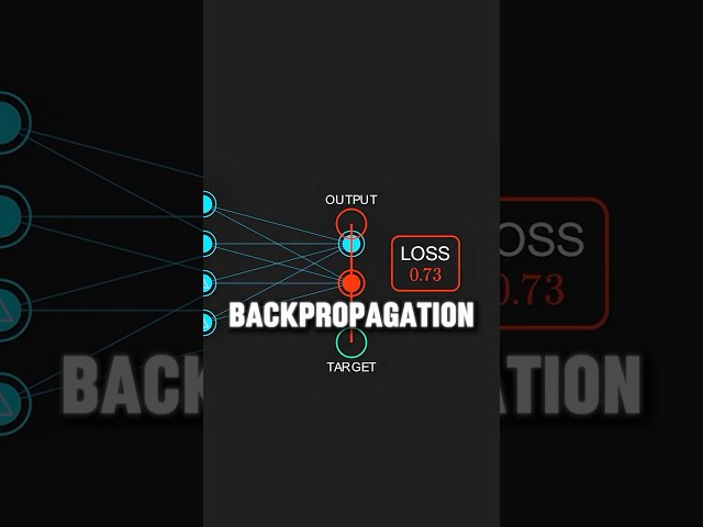 How AI Learns Backwards: Backpropagation Visualized