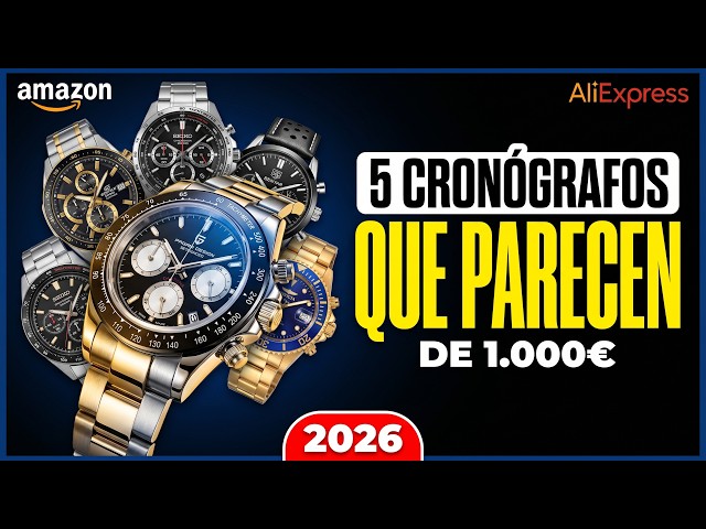 The 5 BEST CHRONOGRAPH Watches | BEST VALUE AMAZON 2026