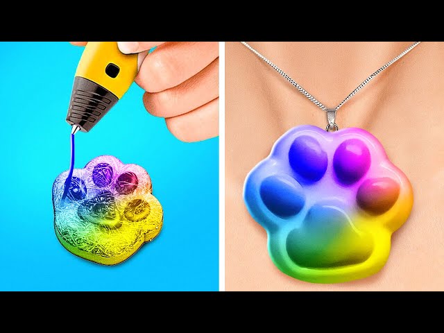 3D PEN MASTERY || Cool Hacks & Cheat🤫 Tricks by 123 GO! HACKS