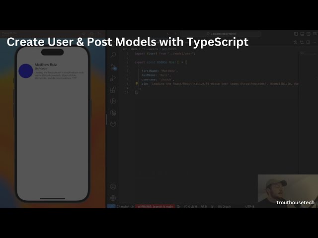 Using Fake Data + TypeScript in React Native (Dynamic UI Demo)