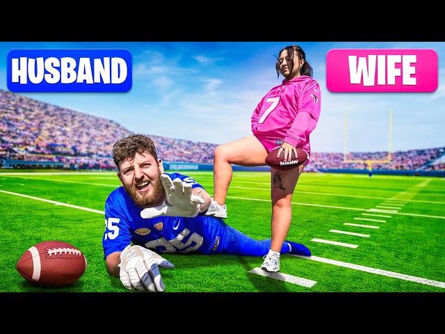 I Challenged my WIFE in Backyard Football and INSTANTLY Regretted It!