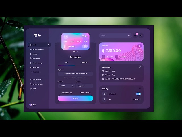 Crea una App de Banca Moderna con Python y Flet