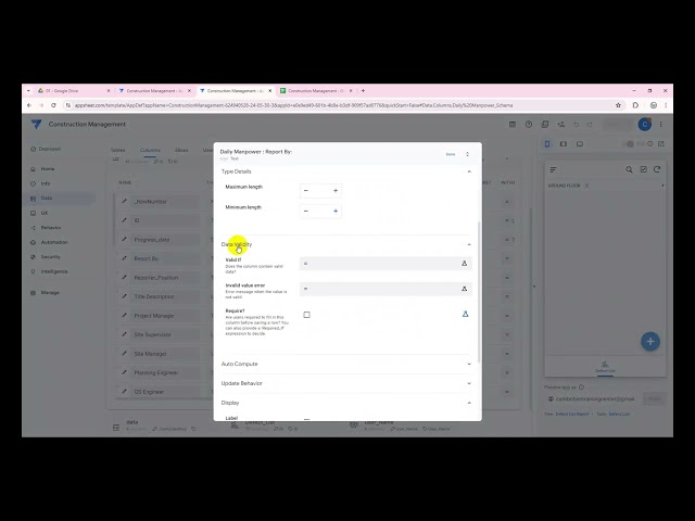 03-How to Create Daily Manpower Report in Appshett Part-01