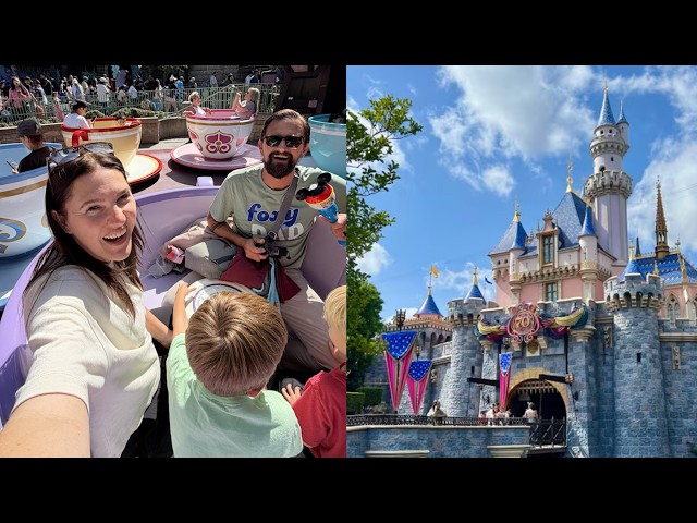 We're Going To Disneyland! | Travel Day, Disneyland Hotel Check In & Fantasyland Rides!