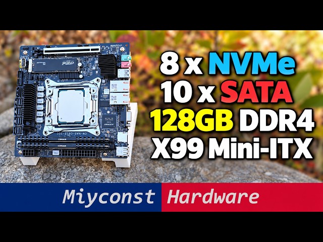 Topton/CWWK CW-NAS-C612-20G V2 – very rich X99 Mini ITX motherboard