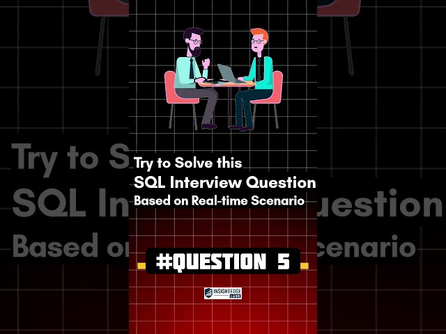 SQL Interview Question and answers – Day 5 #shorts #viral  #youtubeshorts #shortsvideo