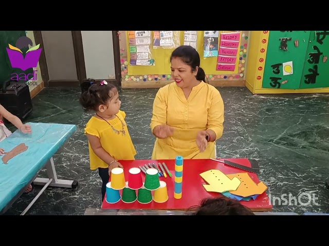 AADI PRESCHOOL-INTRODUCTION OF NUMBER 7#numbers #aadipreschool #preschool #funwithnumbers #admission