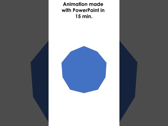 PowerPoint animation made in 15 minutes | LEMN #shorts