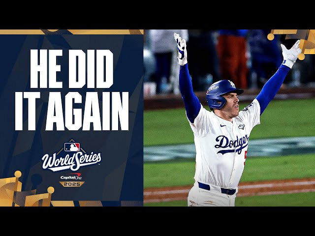 DODGERS WALK IT OFF IN THE 18TH!! Freddie Freeman crushes a walk-off home run in Game 3! 💥