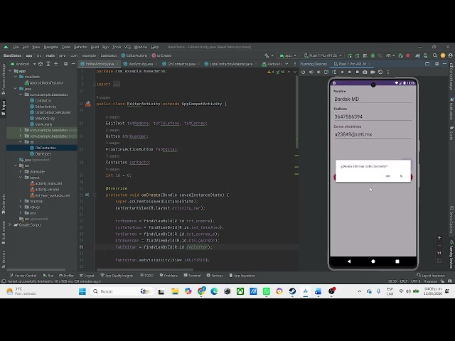 Eliminar información de la base de datos SQLite en Android