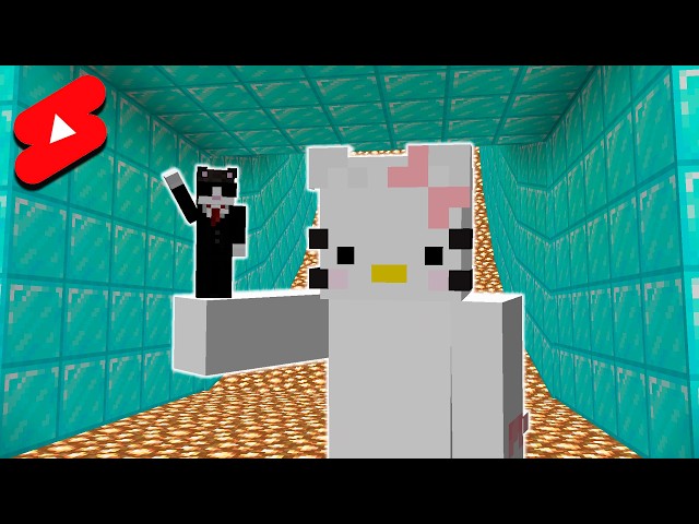 Los MEJORES SHORTS de Manu y Kitty en Minecraft