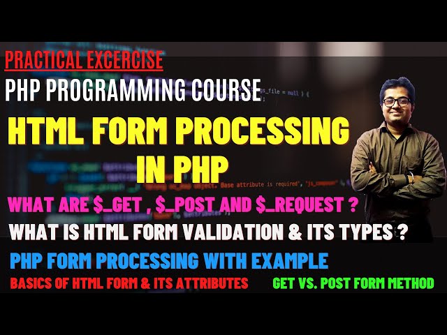 Form Processing in PHP | How to access form data using PHP ? What are $_GET , $_POST and $_REQUEST ?