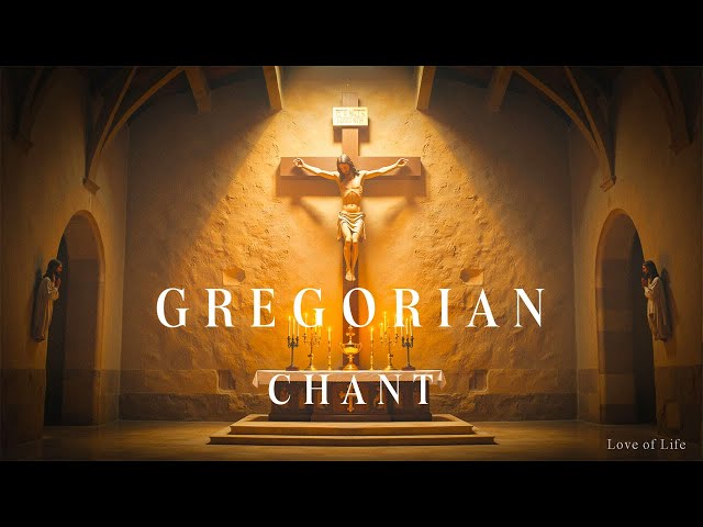 Gregorian Chants Prayer God | Prayer in the Sacred Ambience | Ancient Catholic Monastery