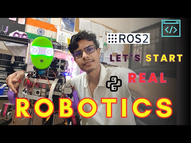 Let's Start learning real robotics (Declaration Video).