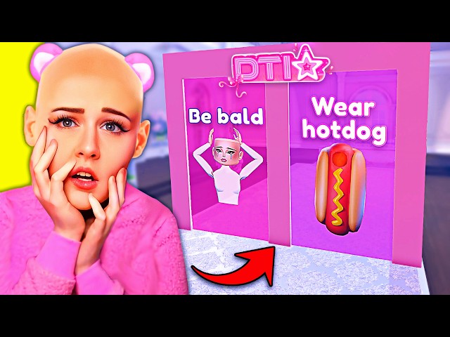 I Added A DTI Would YOU Rather TOWER! *OUTFIT Went WRONG* | ROBLOX Dress to Impress Challenge