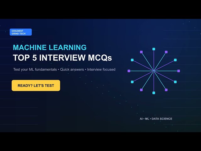 #43 Machine Learning Interview Questions with Answers | AI & Data Science