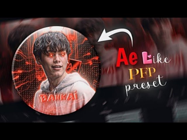 : AE-Style EFX PFP Preset 🔥 | Alight Motion (XML & Preset)