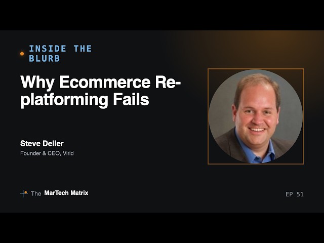 Why Ecommerce Replatforming Fails