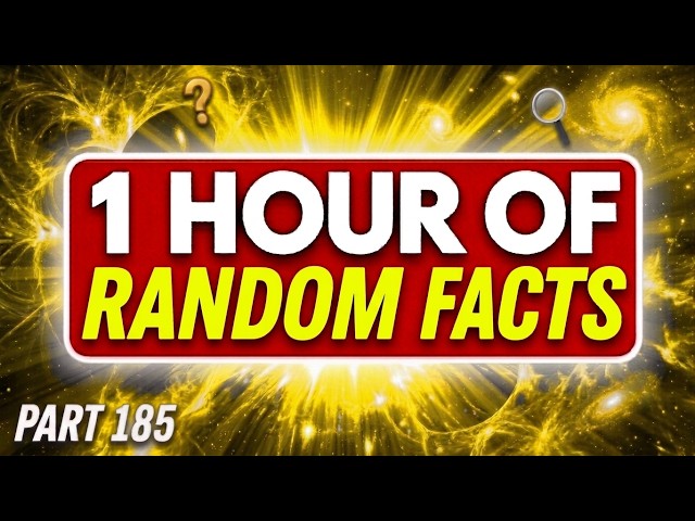 1 HOUR of INTERESTING RANDOM FACTS That Will Blow Your Mind😲🧠