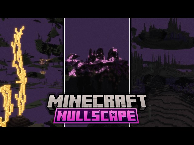NULLSCAPE End Update Data-pack Mod Review for Minecraft 1.21.4