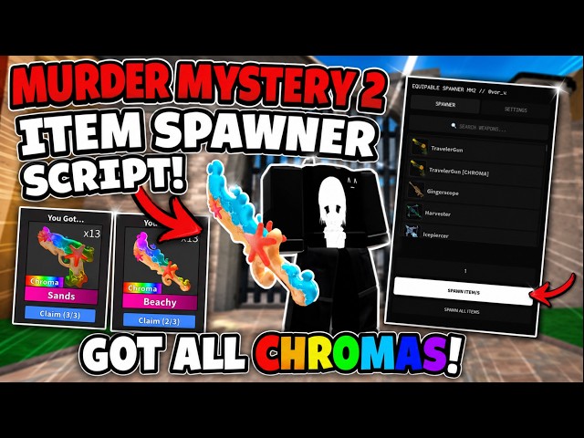 BEST MM2 SCRIPT 2026! ☀️ SUMMER UPDATE + NEW CHROMA ITEMS 🌈 | EQUIPPABLE & TRADEABLE | KEYLESS