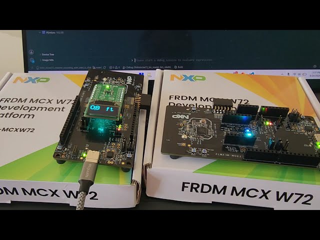 NXP MCXW72 Channel Sounding Demo